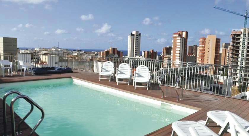 Sol Y Sombra Hotell Benidorm Exteriör bild